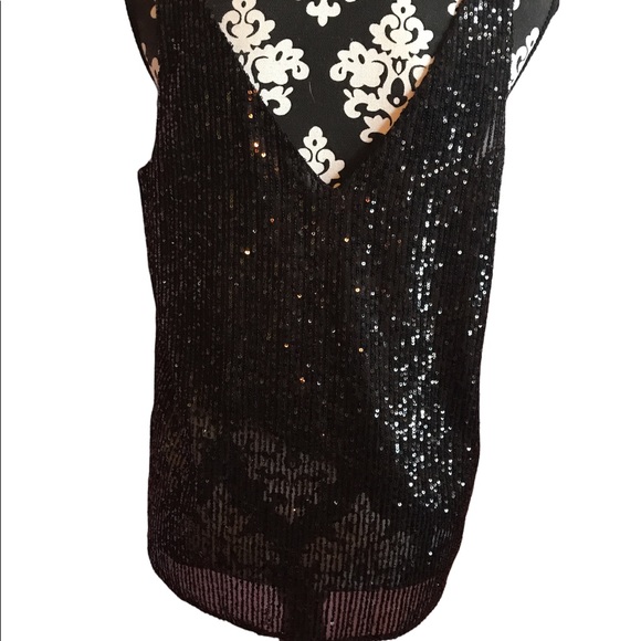 Loft nwt Sequin Tank top - Picture 4 of 4